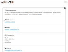 Tablet Screenshot of preisauszeichner-schiele.de